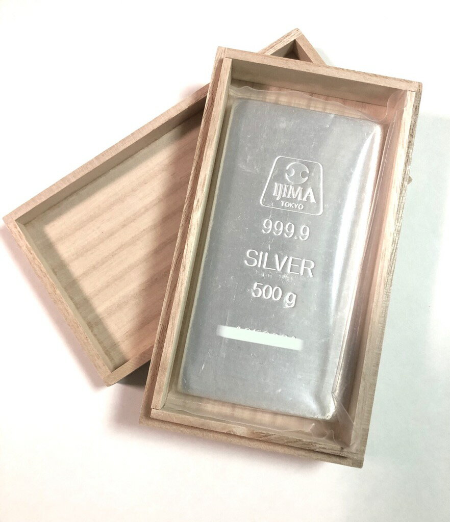 【最大3万円クーポン】 石福金属興業 純銀 インゴット [桐箱付] 1kg 1000g ingot(54958)