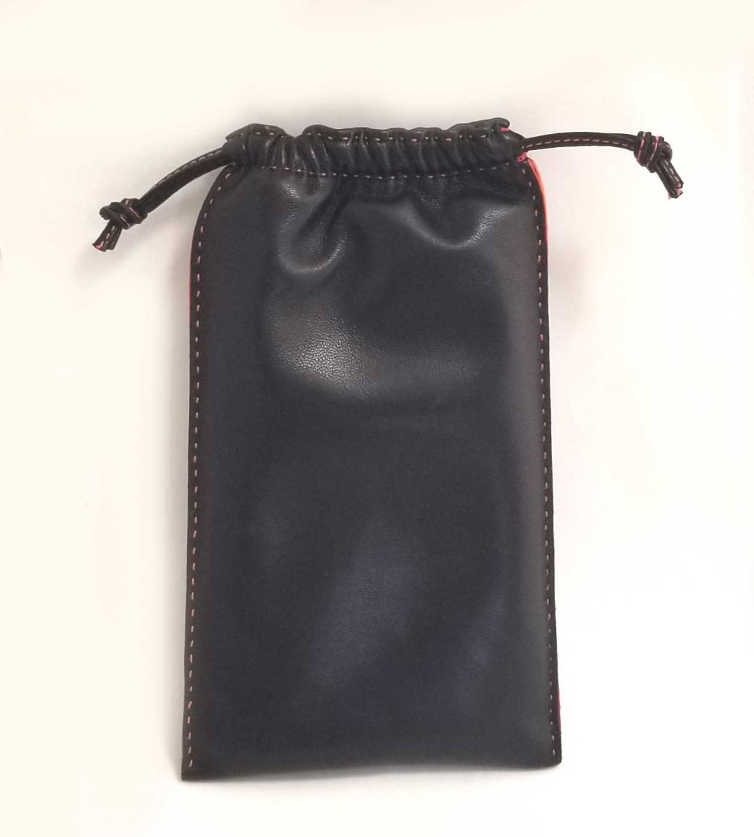 エルメス ポーチ メガネケース ポシェット ピロ ピロー 眼鏡ケース ラムスキン レザー ブラック 黒 HERMES 【中古】のサムネイル