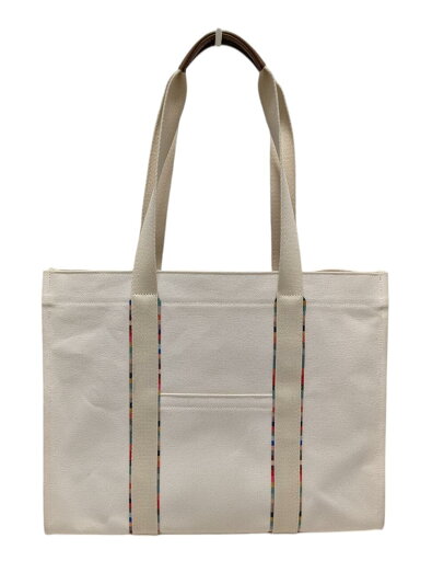 新品同様 ポールスミス トートバッグ キャンバス ベーシック キャンバス トート 白 アイボリー OPW112 Paul Smith 【中古】 新品同様 ポールスミス トートバッグ キャンバス ベーシック キャンバス トート 白 アイボリー OPW112 Paul Smith 【中古】