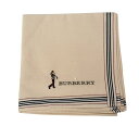 未使用 バーバリー ハンカチ 綿 100% ランチマット ゴルフ レディース メンズ BURBERRY コットン ベージュ 【中古】