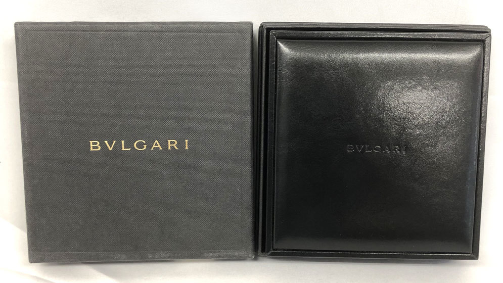 ブルガリ 箱 ケース ネックレス用 ネックレスケース ブレスレット用 BVLGARI ジュエリーケース ジュエリー収納 【中古】