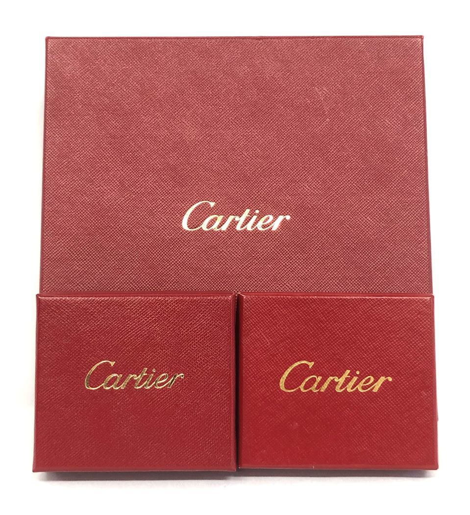 カルティエ　箱セット　箱　ベルト用　小物用　キーリング用　Cartier 【中古】