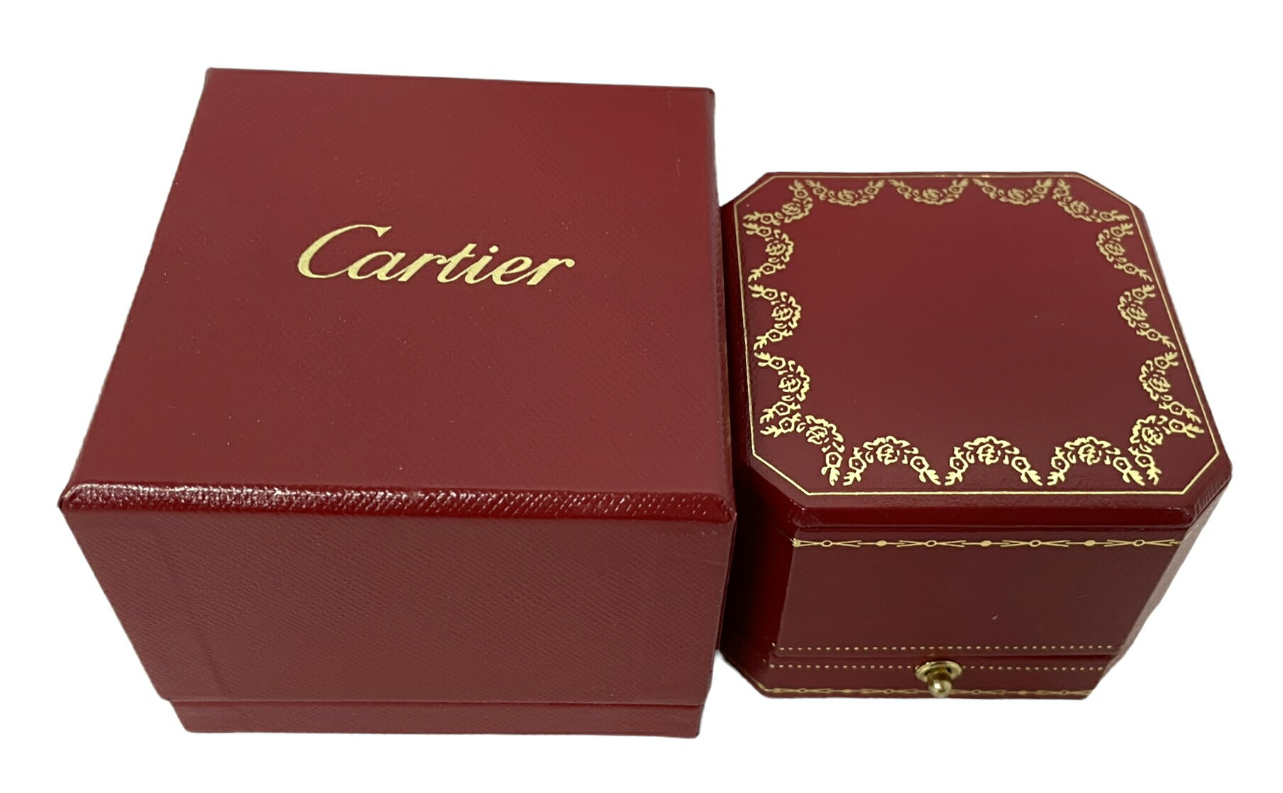 カルティエ 指輪用ケース 箱 ジュエリーケース ジュエリーボックス 指輪 ケース Cartier リング用 BOX 【中古】