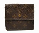 ルイヴィトン 財布 ポルトモネビエ カルトクレディ モノグラム M61652 Wホック LOUIS VUITTON レディース メンズ LOUIS VUITTO...