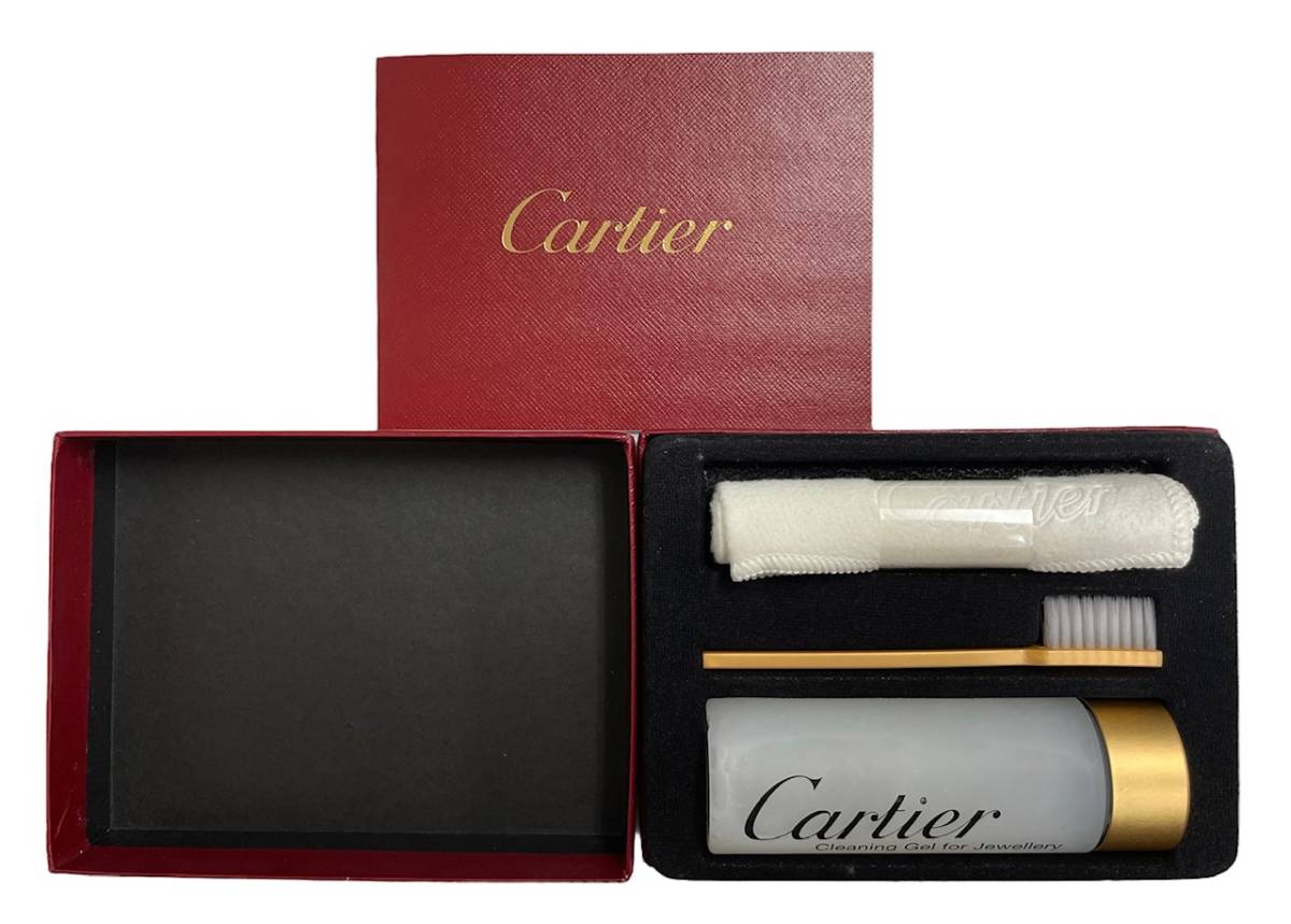 未使用 カルティエ クリーニングキット お手入れキット ジュエリー用 クリーニング Cartier CARTIER クリーニングジェル　【中古】のサムネイル