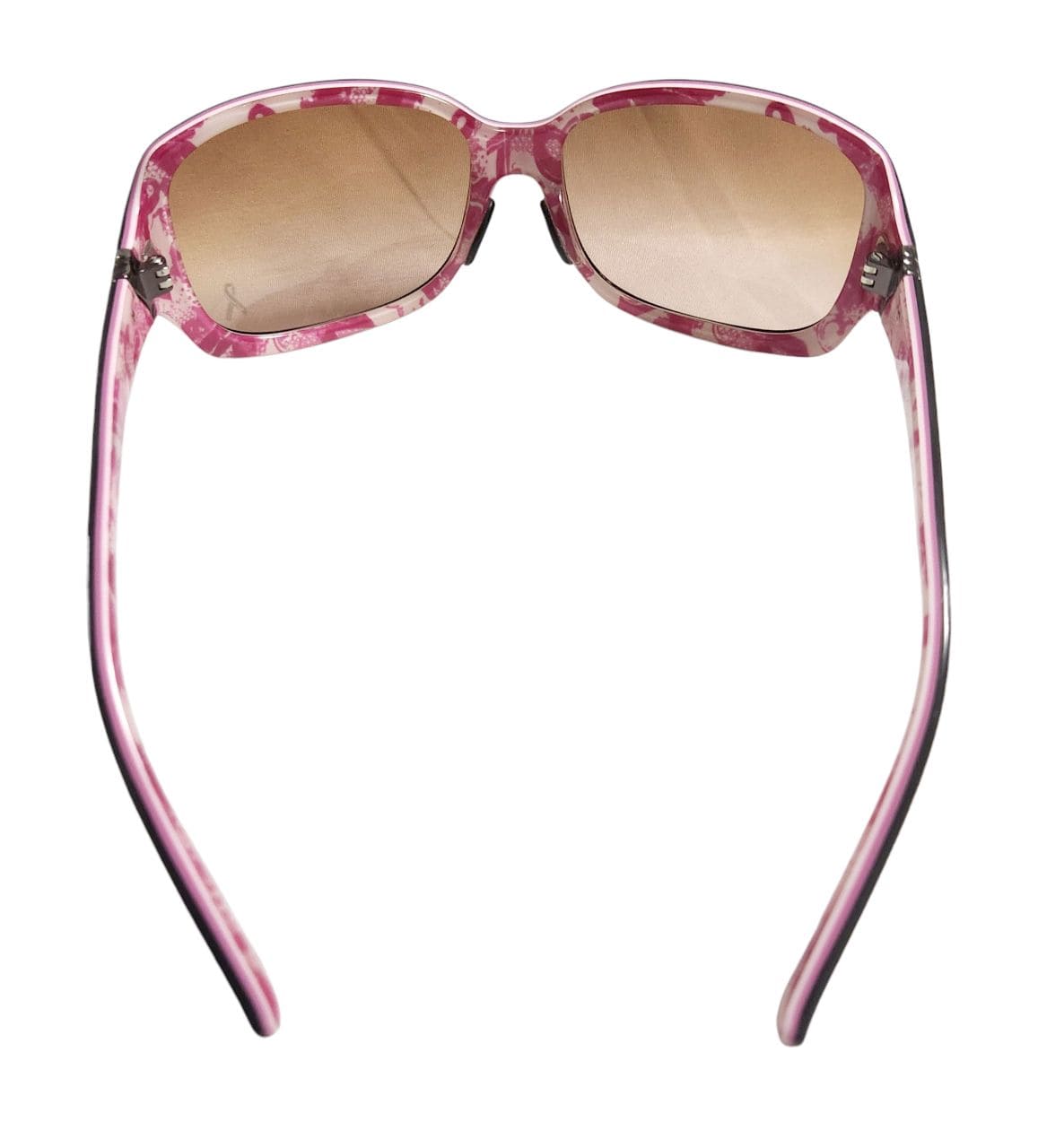 オークリー サングラス ディスクリート OO2012-07 ピンク レディース Polished Black G40 Black Gradient　OAKLEY スポーツサングラス 【中古】