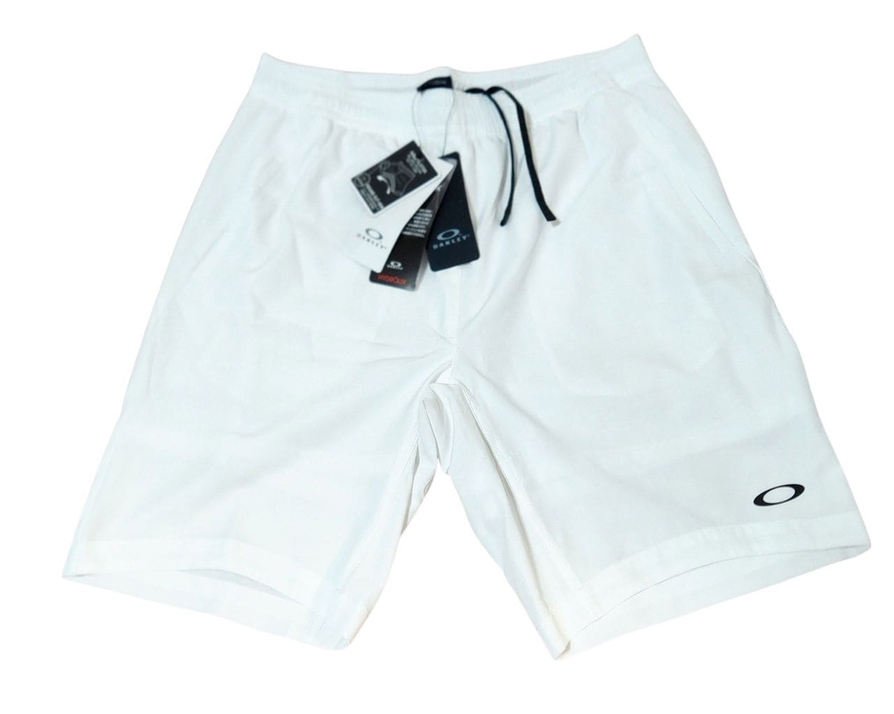 Rakuten - 未使用 タグ付き オークリー Oakley　速乾　JPN Lサイズ ショーツ　短パン　ホワイト ウエスト 79-84 ショートパンツ メンズ　【中古】