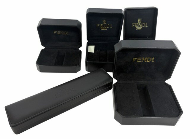 フェンディ FENDI 時計用　時計ケース　空箱 ボックス BOX 空き箱　時計収納　付属品　5個セット【中古】