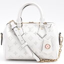 ルイヴィトン バッグ レディース スピーディ バンドリエール20 ハンドバッグ ショルダーバッグ 2WAY ホワイト系 Louis Vuitton M11276 中古(4)