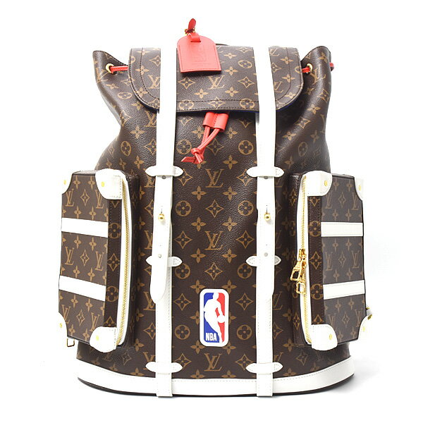 美品 ルイ ヴィトン LOUIS VUITTON LVxNBA バスケット バックパック  