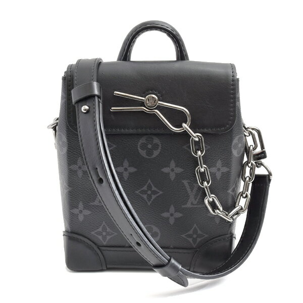 Rakuten - ルイヴィトン バッグ メンズ ナノスチーマー ショルダーバッグ モノグラムエクリプス M82774 Louis Vuitton 中古