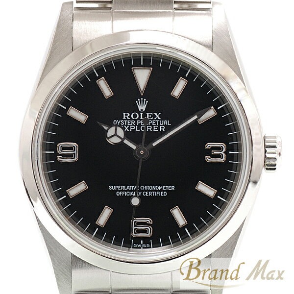 ロレックス ROLEX エクスプローラー1 14270 A番 1999年頃 日ロレ【中古】