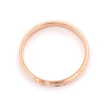 カルティエ Cartier ダム—ル フルダイヤリング 52号 750PG ピンクゴールド【中古】