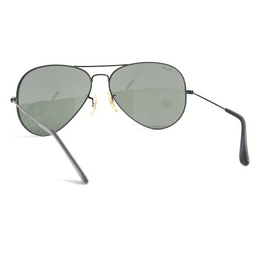 レイバン RayBan ティアドロップサングラス メンズ ブラックフレーム グリーンレンズ【中古】