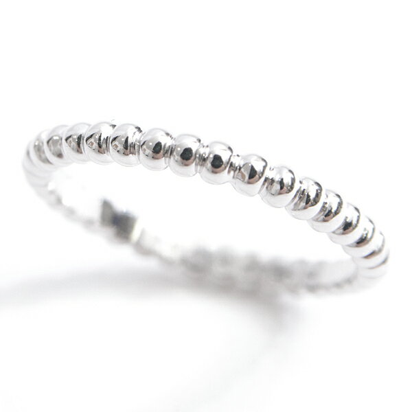 【最大5千円その場でクーポン値引き！】ヴァンクリーフ&アーペル Van Cleef & Arpels ペルレ スモールリング 10号 レディース 750WG ホワイトゴールド【中古】のサムネイル