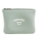 エルメス HERMES トゥルースフラットPM ネオバン ポーチ クラッチバッグ レディース バッグ グレー【中古】