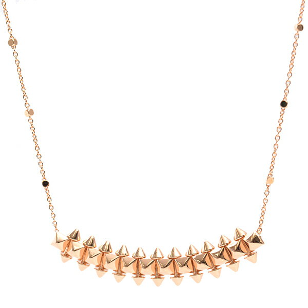 カルティエ Cartier クラッシュ ドゥ カルティエ ネックレス MM レディース 750PG ピンクゴールド【中古】のサムネイル