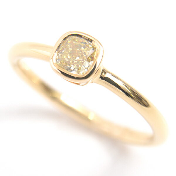 ティファニー 指輪 レディース ビゼット イエローダイヤモンド リング D0.27ct 9号 750YG イエローゴールド TIFFANY【中古】のサムネイル