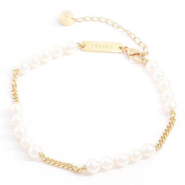 タサキ ブレスレット レディース 750YG リファインド リベリオン パール パール：4.5mm～4.8mmイエローゴールド TASAKI【中古】のサムネイル