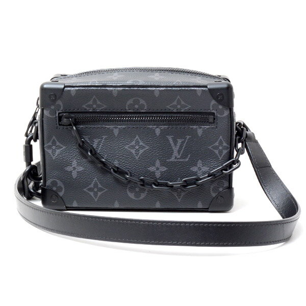ルイヴィトン バッグ メンズ ミニ ソフトトランク ショルダーバッグ モノグラムエクリプス M44735 Louis Vuitton【中古】