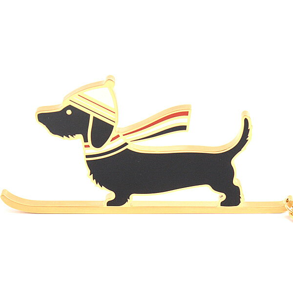 トムブラウン キーホルダー ユニセックス ヘクター スキー キーリング ドックモチーフ マルチ　THOM BROWNE 中古のサムネイル