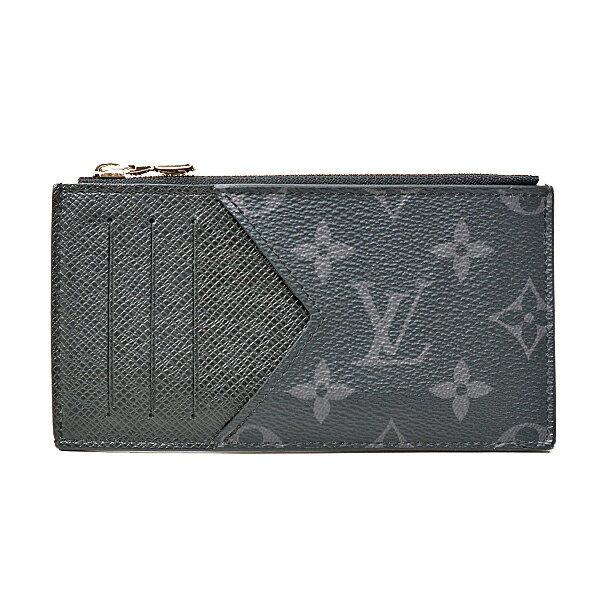 ルイヴィトン 財布 メンズ コインカード ホルダー 小銭入れ モノグラム エクリプス ブラック Louis Vuitton M30271 中古