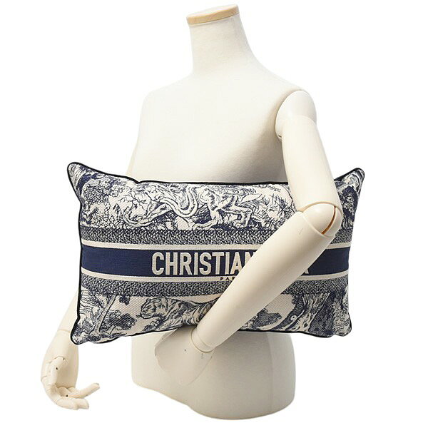 クリスチャンディオール ブランド小物 レディース レクタンギュラー クッション トワル ドゥ ジュイ Christian Dior 中古 [3]