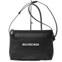 バレンシアガ レディース メンズ クロスボディバッグ ショルダー レザー ブラック BALENCIAGA 639497 中古
