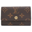 ルイヴィトン キーケース レディース メンズ ミュルティクレ6 6連キーケース モノグラム Louis Vuitton M62630 中古