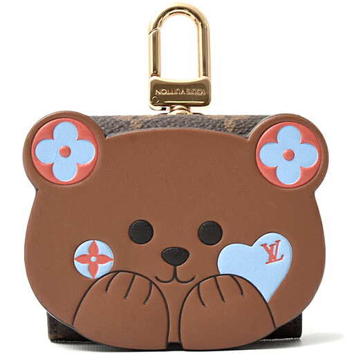 ルイヴィトン 服飾小物 レディース モノグラム キーホルダー イヤホンポーチ LVベアkuma Louis Vuitton M01361 中古 ルイヴィトン 服飾小物 レディース モノグラム キーホルダー イヤホンポーチ LVベアkuma Louis Vuitton M01361 中古