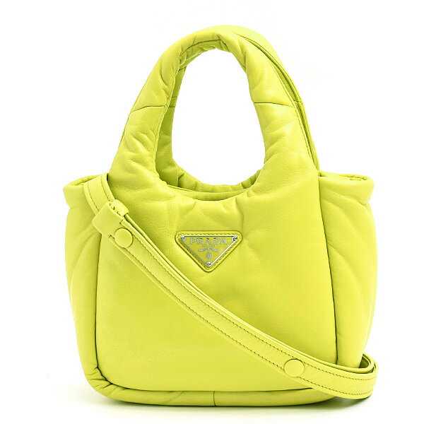 PRADA プラダ キャンバス ハンドバッグ イエロー レディース ブランド プラダ PRADA バッグ （イエロー） - ファッション通販 MAGASEEK