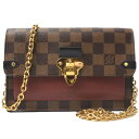 ルイヴィトン バッグ レディース ダミエ ポルトフォイユ ヴァヴァンチェーン 2WAY ショルダーバッグ N60222 LOUIS VUITTON 中古(4)