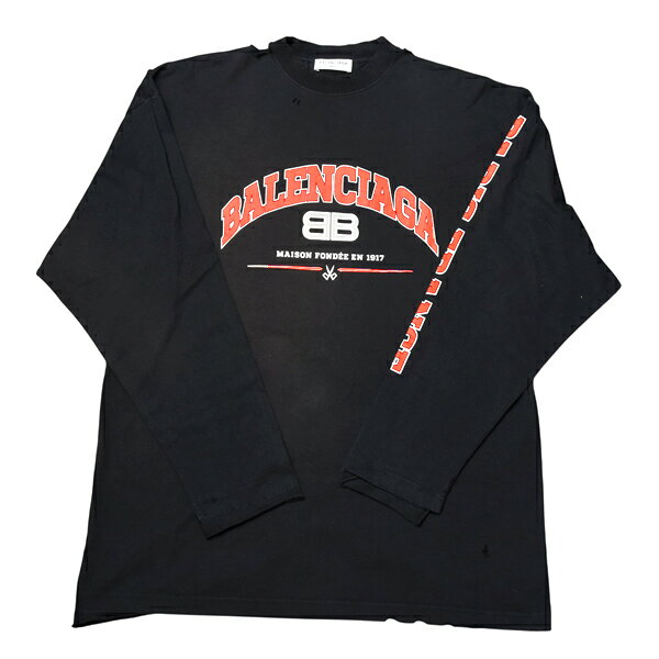 楽天市場】tシャツ 長袖（ブランドバレンシアガ）（Tシャツ