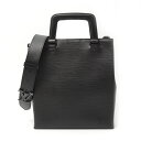 ルイヴィトン バッグ メンズ エピ サックプラ・フォールド トートバッグ ショルダーバッグ 2WAY ブラック M58497 Louis Vuitton 中古
