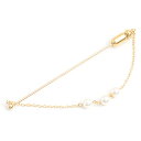 ミキモト ブローチ レディース 3Pパール ピン ベビーパール 4.4mm〜4.6mm イエローゴールド MIKIMOTO K18 中古(4)