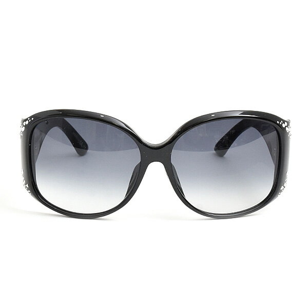 クリスチャンディオール サングラス レディース ラインストーン ブラック プラスチック 8077JJ Christian Dior 中古