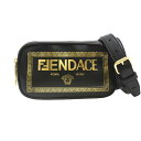 フェンディ バッグ レディース フェンダーチェ カメラショルダーバッグ レザー ブラック 87M0285 FENDI 中古