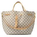 ルイヴィトン バッグ レディース ダミエアズール ジロラッタ ハンドバッグ トートバッグ Louis Vuitton N41579 中古