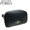 BRANDSHOP PURELY㤨֡2024ǯ4ٷͥɥå׼ޡۥ Хå ǥ COACH ܥǥХå 쥶 ڡ ٥ Хå CR136 SV/BK ֥å WWWפβǤʤ21,780ߤˤʤޤ