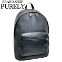 コーチ バッグ メンズ COACH リュックサック シグネチャー ウエスト バック パック CV925 QBMI5 チャコール×ブラック MMM(4)