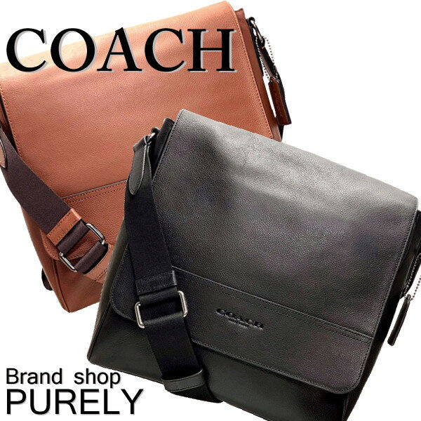 【全商品ポイント5倍】コーチ バッグ メンズ COACH ショルダーバッグ レザー ヒューストン マップ バッグ F68015 コーチ COACH メンズ MMM