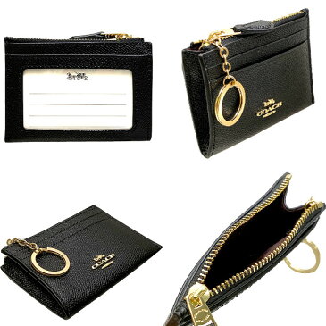 【全商品ポイント2倍 送料無料】コーチ 財布 レディース COACH コインケース クロスグレイン レザー ミニ ID スキニー ポーチ F88250 コーチ COACH レディース WWW