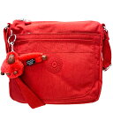 【2024年4月度月間優良ショップ受賞】キプリング KIPLING バック ショルダーバッグ レディース アウトレット ポリエステル クロスボディ カジュアル HB6877 6CF チェリー キプリング KIPLING レディース WWW