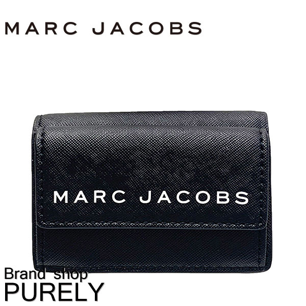 【2024年4月度月間優良ショップ受賞】マークジェイコブス MARC JACOBS 財布 折りたたみ財布 レディース アウトレット PVC 三つ折り ミニ財布 スモールウォレット M0015057 BLACK ブラック マークジェイコブス MARC JACOBS レディース WWWのサムネイル