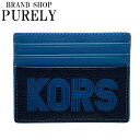 マイケルコース MICHAELKORS 小物 カードケース レディース メンズ アウトレット レザー 36H1LCOD2X BLUE レディース メンズ WWW...