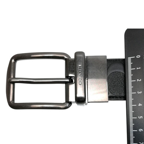 【全商品ポイント2倍】コーチCOACH小物メンズベルトアウトレットレザーシグネチャーF55157BLKブラックコーチCOACHメンズMMM