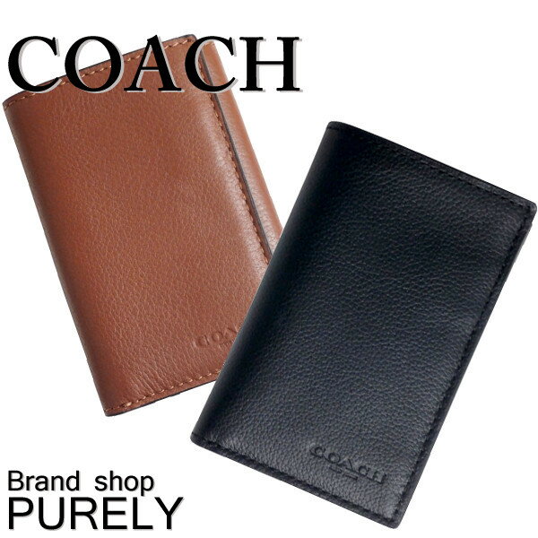 【全商品ポイント2倍 送料無料】コーチ 財布 メンズ COACH スポーツ カーフ レザー トライフォールド 二つ折り財布 F23845 コーチ COACH メンズ MMM