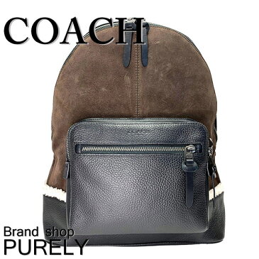 【5のつく日限定ポイント5倍】コーチ COACH バック リュック・デイパック メンズ アウトレット レザー スエード シアリング バック パック F27607 JISAE サドルマルチ×ブラックコッパー コーチ COACH メンズ MMM