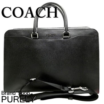 【26時間限定ポイント5倍】コーチ COACH バック ビジネスバッグ メンズ メンズ アウトレット レザー クロスグレイン F72988 NIBLK ブラック コーチ COACH メンズ MMM