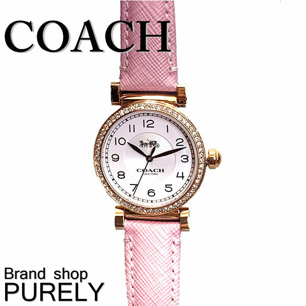 【2024年4月度月間優良ショップ受賞】コーチ COACH 腕時計 レディース アウトレット ステンレススチール×レザー クォーツ ウォッチ 14503395 シルバー×ローズゴールド×ピンク コーチ COACH レディース WWW